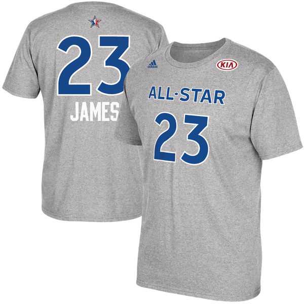 Men's LeBron James Gray 2017 All-Star Game Name & Number T-Shirt,We sell and wholesale Men's LeBron James Gray 2017 All-Star Game Name & Number T-Shirt on line form chian!